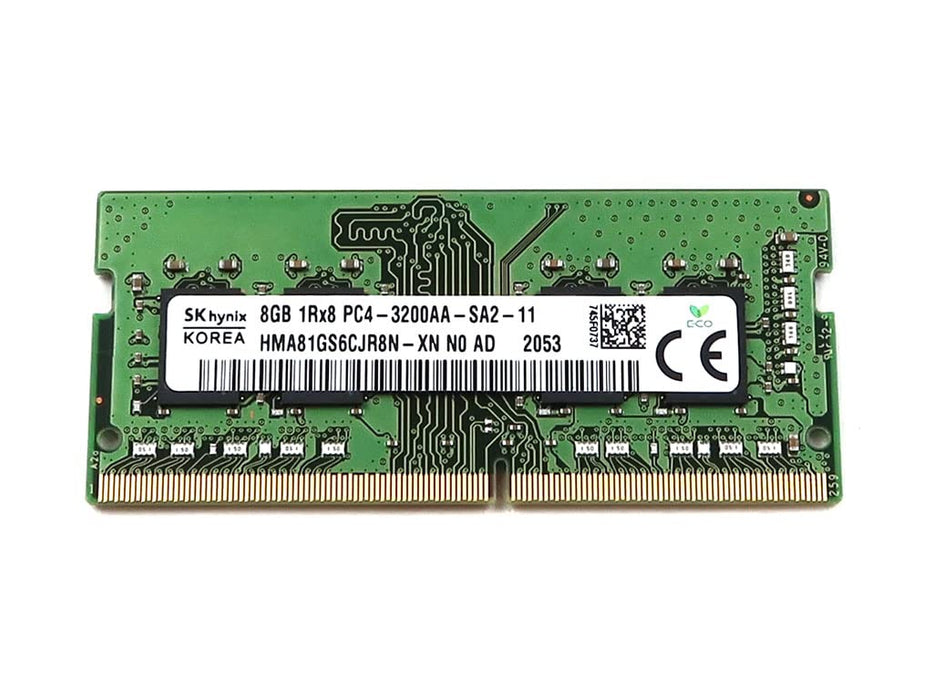 HMA82GS6CJR8N-XNN0-AD Hynix 16GB PC4-25600 DDR4-3200MHz non-ECC Unbuffered CL22 260-Pin