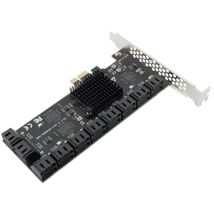 PCI-E Expansion Card 20 Port SATA PCI Express X1 to SATA3.0
