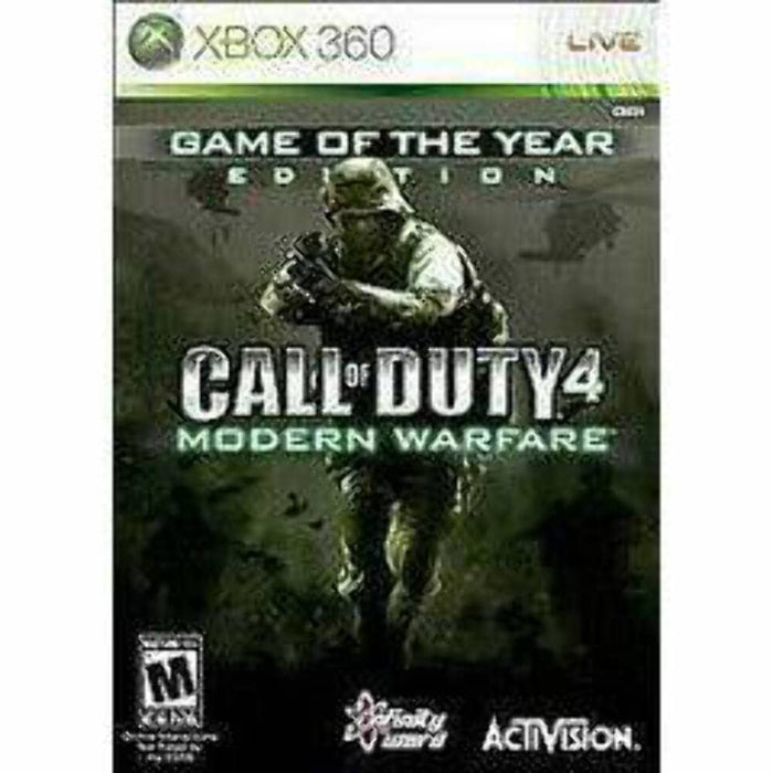 Call of Duty 4: Modern Warfare GOTY - Xbox 360