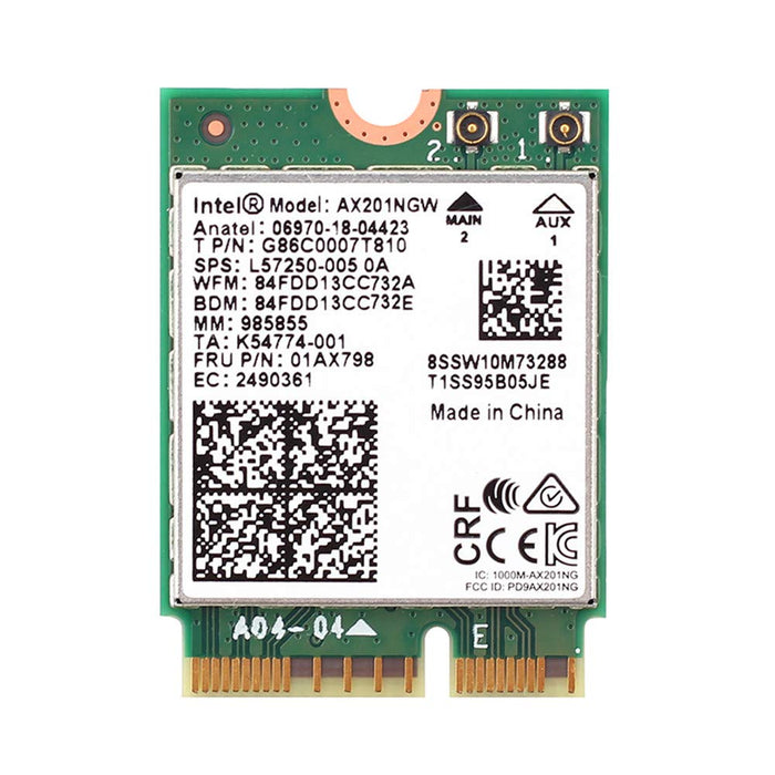 Intel WiFi 6 AX 201 - AX201NGW
