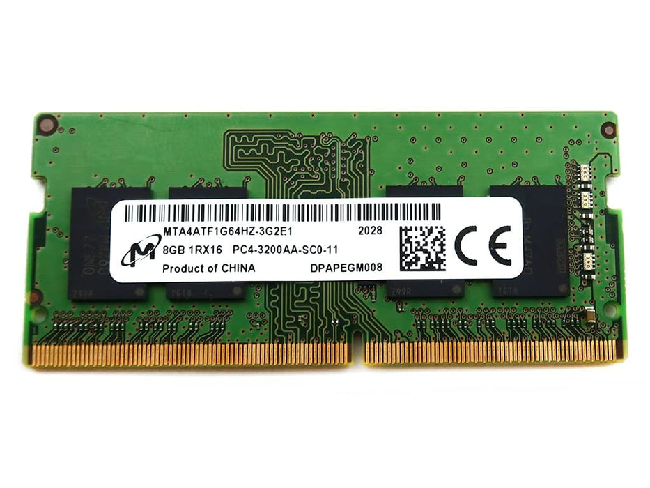 MTA4ATF1G64HZ-3G2E1 Micron 8GB PC4-25600 DDR4-3200MHz non-ECC Unbuffered CL22 260-Pin