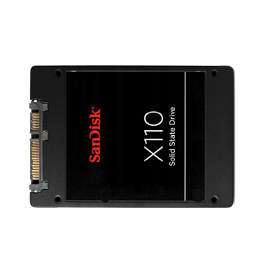 SD6SB1M-128G-1006 SanDisk X110 Series 128GB MLC SATA 6Gbps 2.5" SSD