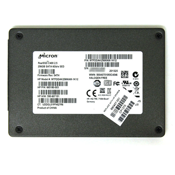 C400-MTFDDAC256MAM Micron 256GB MLC SATA 6Gbps (PLP) 2.5" SSD