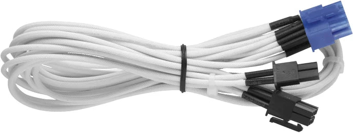 TXM / HX - Individually Sleeved White Cable PCIe