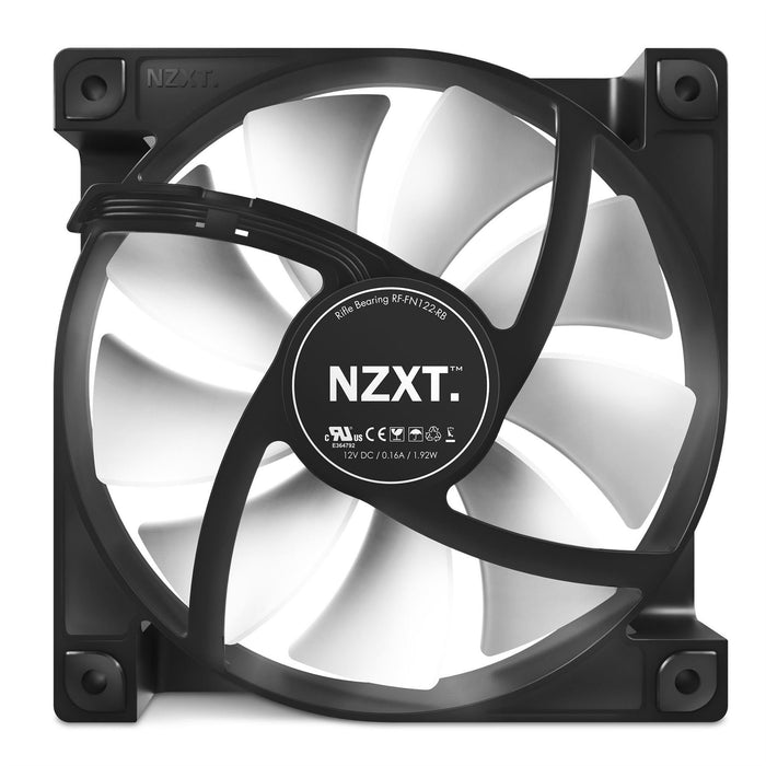 NZXT RF-FN122-RB Hvit 120mm Vifte
