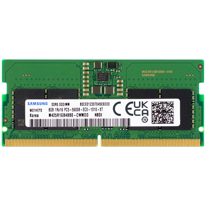 M425R1GB4BB0-CWMOL Samsung 8GB DDR5-5600MHz PC5-44800 Non-ECC Unbuffered CL46 262-Pin
