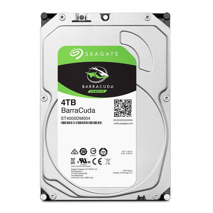 ST4000DM004-2U9104 Seagate Barracuda 4TB 7200RPM SATA 6Gbps 64MB Cache 3.5" HDD