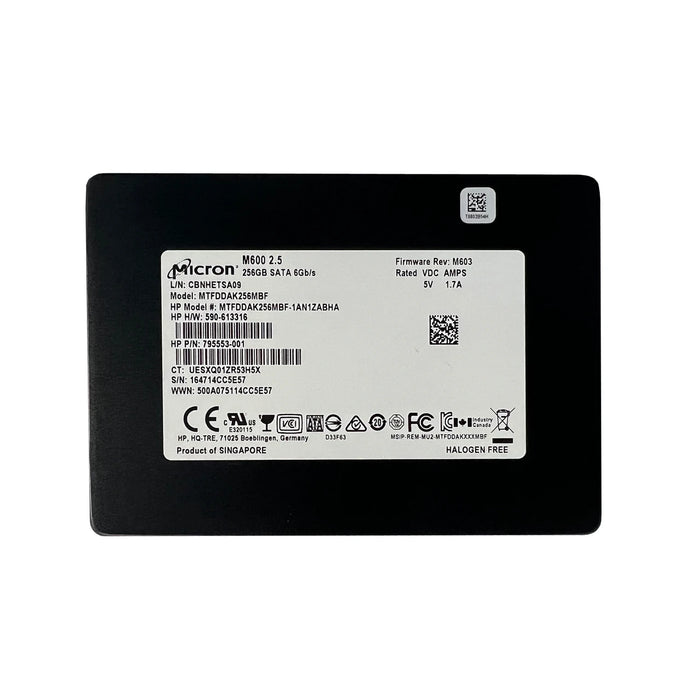 MTFDDAK256MBF-1AN1ZABFA Micron M600 256GB MLC SATA 6Gbps 2.5" SSD