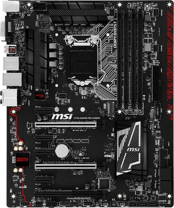 MSI Z170A GAMING PRO CARBON - LGA1151-1