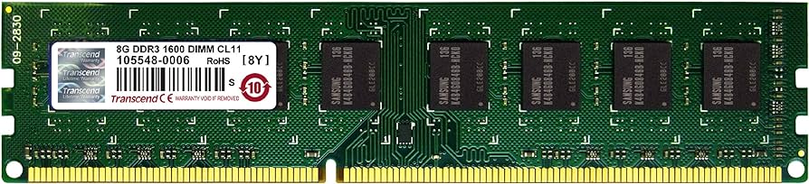 Transcend 681057-2038 8GB DDR3-1600MHz non-ECC Unbuffered 240-pin