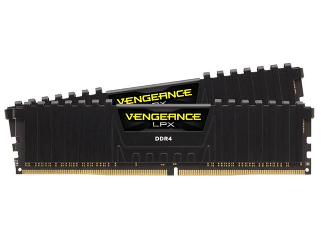 CMK16GX4M2A2400C14 Corsair Vengeance LPX Series 16GB Kit (2 x 8GB) PC4-19200 DDR4-2400MHz non-ECC Unbuffered CL14 14-16-16-31 288-Pin