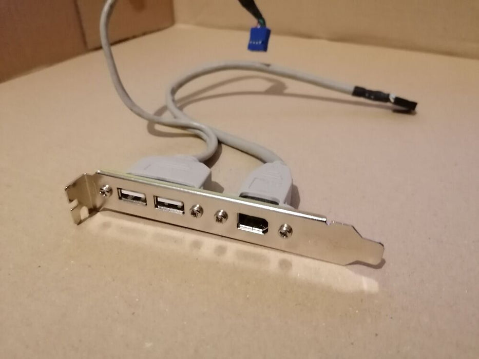 USB 2.0 + Firewire/1394 brakett