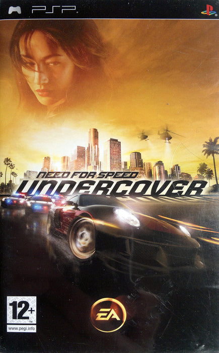 Need for Speed: Undercover - PSP (Kun CD)