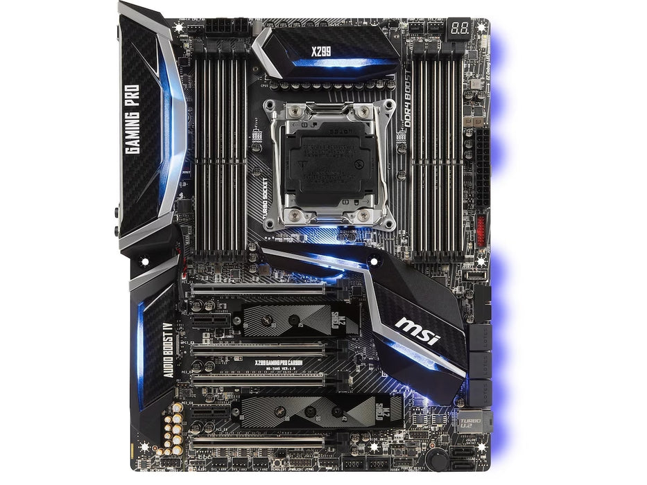 MSI X299 Gaming Pro Carbon, i9-7900X, Dark Rock Pro 4