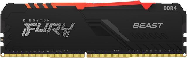 KF432C16BBAK2/16 Kingston FURY Beast RGB 8GB PC4-25600 DDR4-3200MHz non-ECC Unbuffered CL16 288-Pin