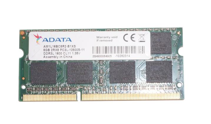 AM1L16BC8R2-B1XS ADATA Premier Pro 8GB PC3L-12800 DDR3-1600MHz non-ECC Unbuffered CL11 204-Pin