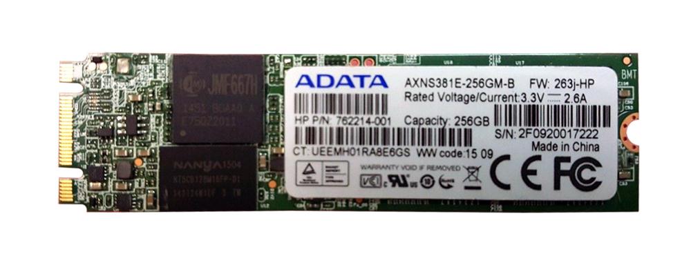 AXNS381E-256GM-B ADATA XNS381E Series 256GB MLC SATA 6Gbps M.2 2280
