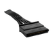 Type 3 - Flat Black Ribbon Cable SATA with 4 connectors - Rebuild IT