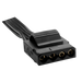 650 / 750 / 850AX - Flat Black Ribbon Cable Molex with 4 connectors - Rebuild IT
