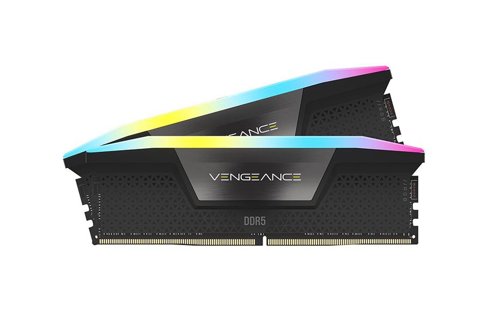 CMH32GX5M2B6400Z32 Corsair Vengeance RGB 32GB Kit (2 X 16GB) PC5-51200 DDR5-6400MHz non-ECC Unbuffered 288-pin