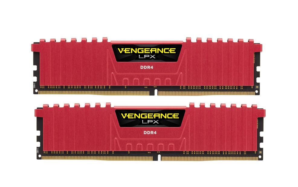 CMK16GX4M2E4333C19R Corsair Vengeance LPX 16GB Kit (2 X 8GB) PC4-34600 DDR4-4333MHz non-ECC Unbuffered CL19 (19-26-26-46) 288-Pin