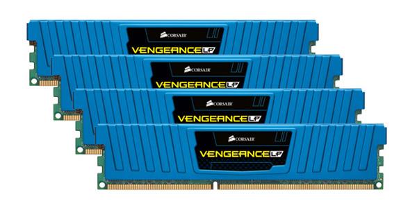 CML16GX3M4A1600C9B Corsair Vengeance 16GB Kit (4 X 4GB) PC3-12800 DDR3-1600MHz non-ECC Unbuffered 240-Pin
