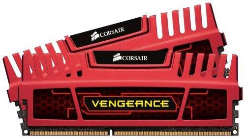 CMZ8GX3M2A1600C9R Corsair Vengeance 8GB Kit (2 X 4GB) PC3-12800 DDR3-1600MHz non-ECC Unbuffered 240-Pin