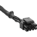 Type 4 - Sleeved Black CPU Cable - Rebuild IT