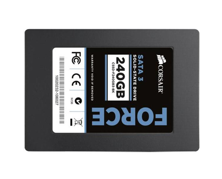 CSSD-F240GB3-BK Corsair Force 3 Series 240GB MLC SATA 6Gbps 2.5" SSD