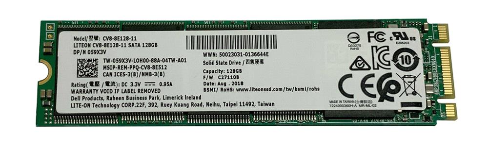CV8-8E128-11 Lite On 128GB TLC SATA 6Gbps M.2 2280