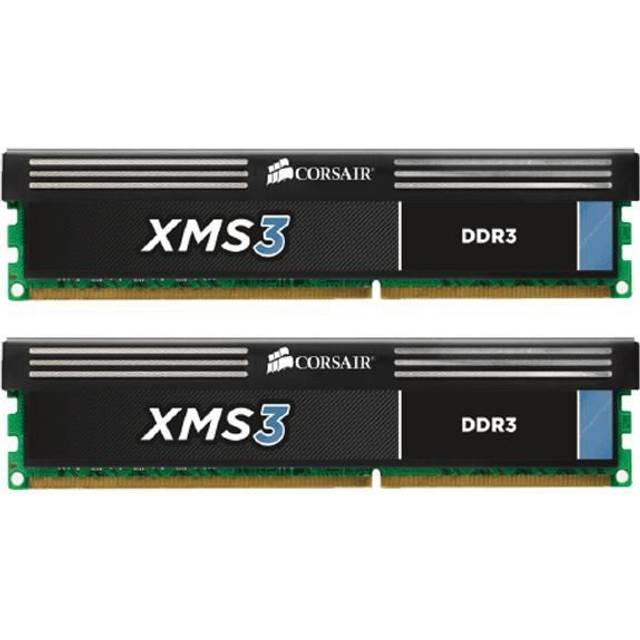 CMX16GX3M2A1600C11 Corsair Dominator XMS3 16GB Kit (2 X 8GB) PC3-12800 DDR3-1600MHz non-ECC Unbuffered 240-Pin