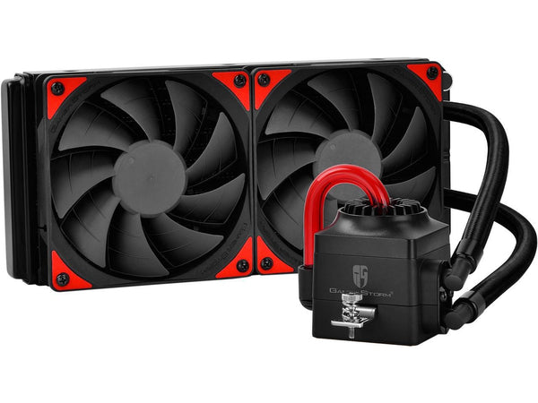 MSI X299 SLI Plus - LGA2066 + Intel Core i7-7820X 3.60GHz - LGA2066 + Deepcool Captain 240 Svart/Rød CPU Kjøler - LGA2066