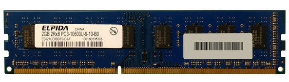 EBJ21UE8BDF0-DJ-F Elpida 2GB PC3-10600 DDR3-1333MHz non-ECC Unbuffered CL9 240-Pin