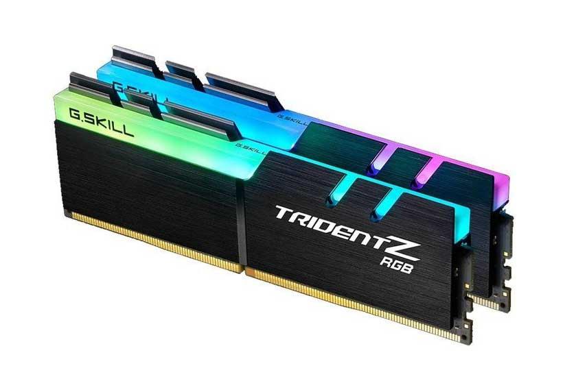F4-3000C16D-16GTZR G.Skill TridentZ 16GB Kit (2 X 8GB) PC4-24000 DDR4-3000MHz non-ECC Unbuffered CL16 (16-18-18-38) 288-Pin