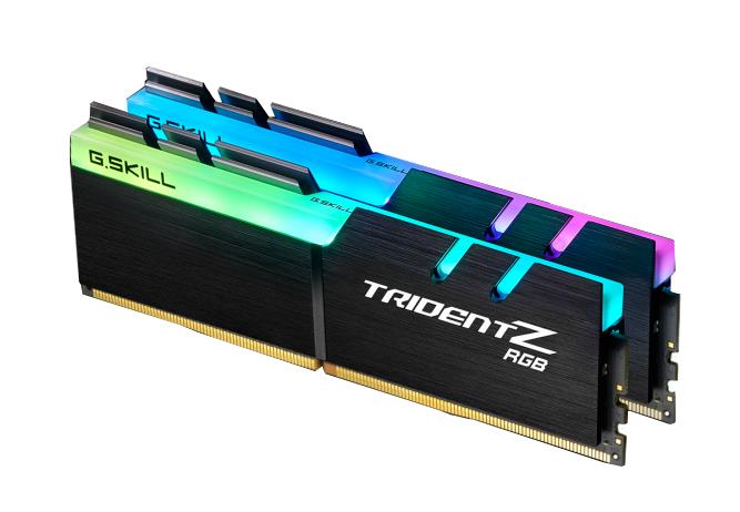 F4-3600C16D-16GTZR G.Skill TridentZ 16GB Kit (2 X 8GB) PC4-28800 DDR4-3600MHz non-ECC Unbuffered CL16 (16-16-16-36) 288-Pin