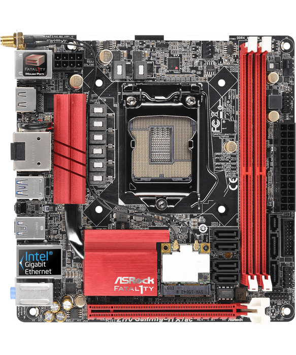 ASRock Fatal1ty Z170 Gaming-ITX/ac - LGA1151-1