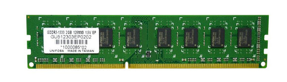 GU512303EP0202 Unifosa 2GB PC3-10600 DDR3-1333MHz non-ECC Unbuffered CL9 240-Pin