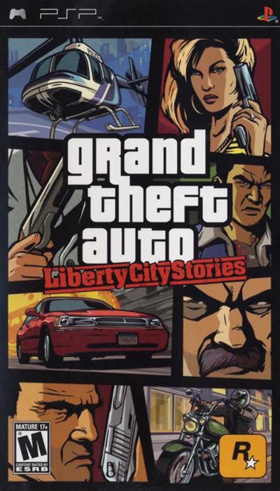 Grand Theft Auto: Liberty City Stories - PSP (Kun CD)