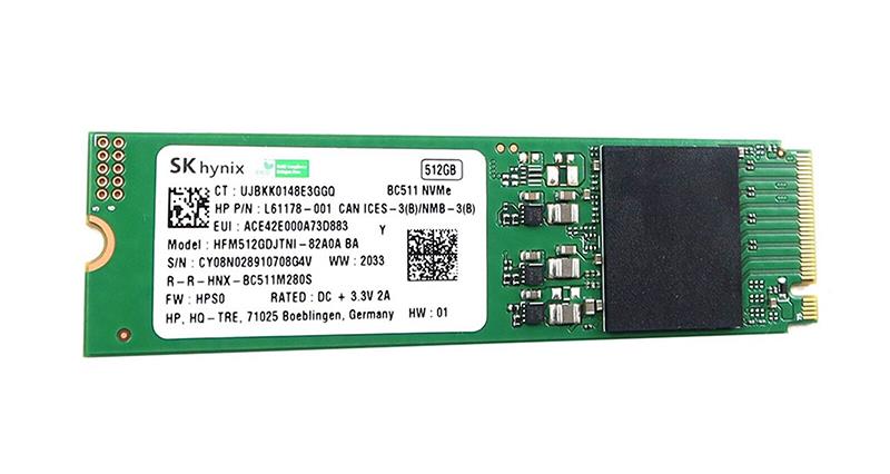 HFM512GDJTNI-82A0A Hynix BC511 Series 512GB PCI Express 3.0 NVMe M.2 2280