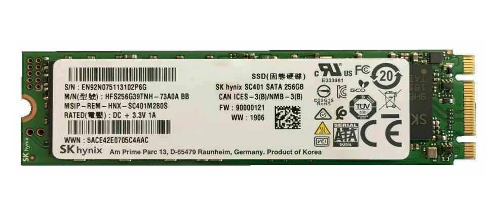 HFS256G39TNH-73A0A Hynix SC401 256GB TLC SATA 6Gbps M.2 2280 SSD
