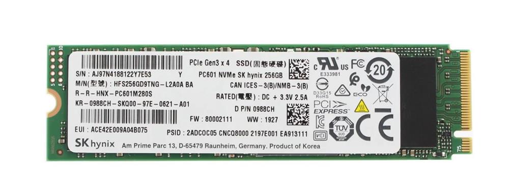 HFS256GD9TNG-L2A0A Hynix PC601 Series 256GB TLC PCI Express 3.0 NVMe M.2 2280