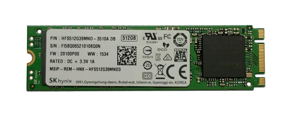 HFS512G39MND-3510A Hynix 512GB MLC SATA 6Gbps M.2 2280 SSD