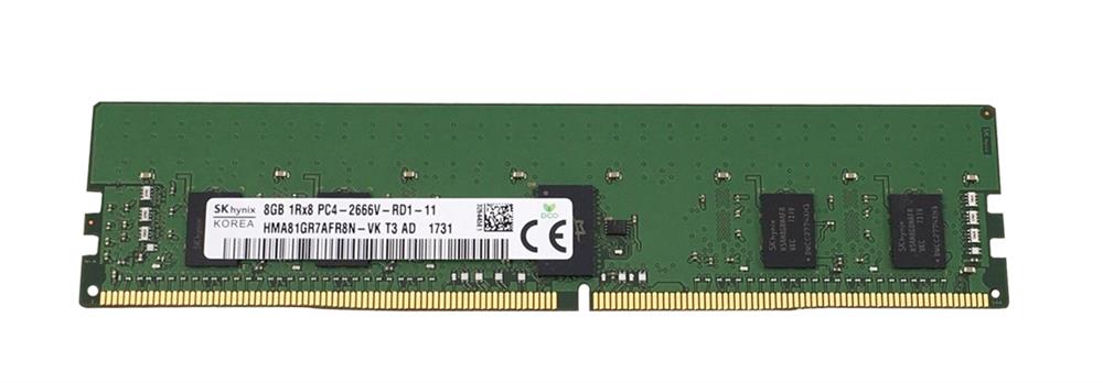 HMA81GR7AFR8N-VKT3-AA Hynix 8GB PC4-21300 DDR4-2666MHz Registered ECC CL19 288-Pin