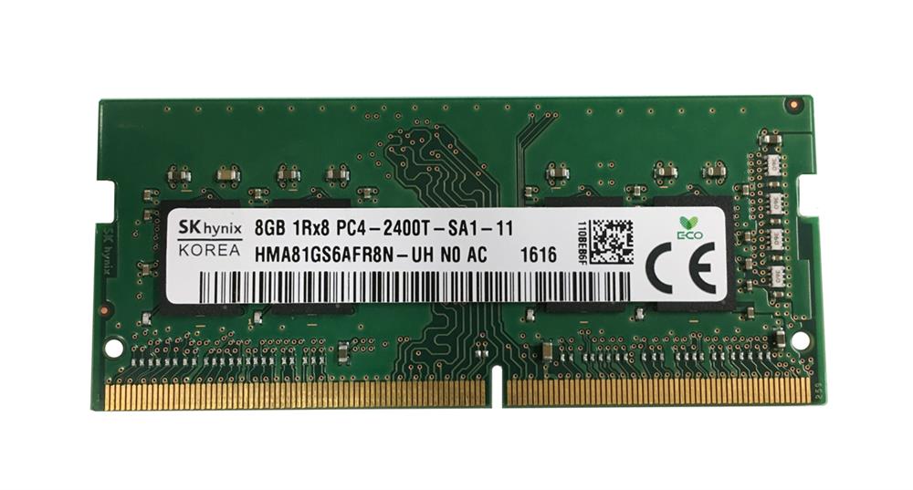 HMA81GS6AFR8N-UHN0-AC Hynix 8GB PC4-19200 DDR4-2400MHz non-ECC Unbuffered CL17 260-Pin