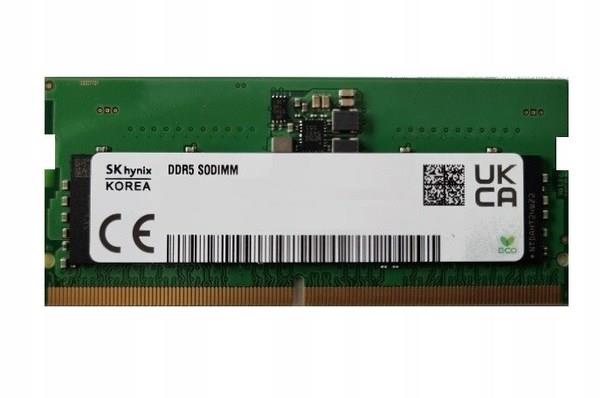 HMCG66AGBSA095N AA Hynix 8GB PC5-44800 DDR5-5600MHz Non-ECC Unbuffered CL46 262-Pin