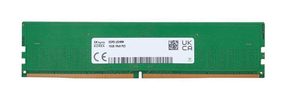 HMCG78AEBUA084N Hynix 16GB PC5-38400 DDR5-4800MHz non-ECC Unbuffered CL40 288-Pin