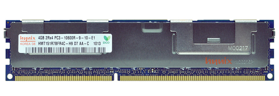 HMT151R7BFR4C-H9-DB-AA-C Hynix 4GB PC3-10600 DDR3-1333MHz ECC Registered CL9 240-Pin