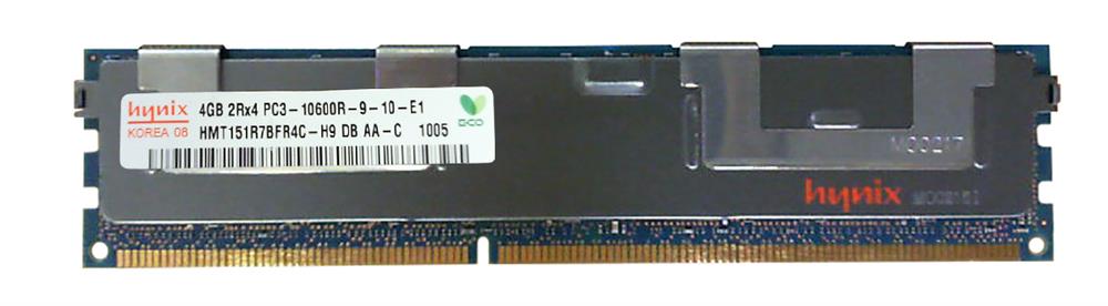 HMT151R7BFR4C-H9DB-AA-C Hynix 4GB PC3-10600 DDR3-1333MHz ECC Registered CL9 240-Pin