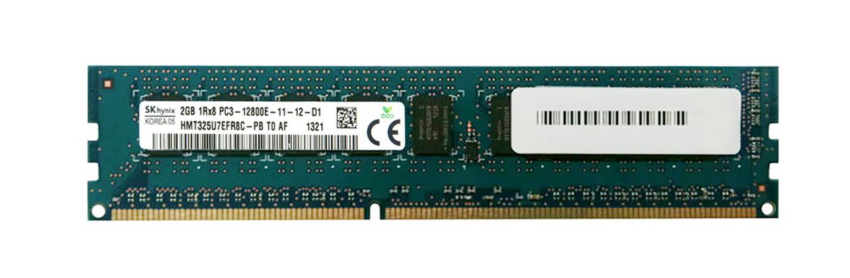 HMT325U7EFR8C-PBT0 Hynix 2GB PC3-12800 DDR3-1600MHz ECC Unbuffered CL11 240-Pin