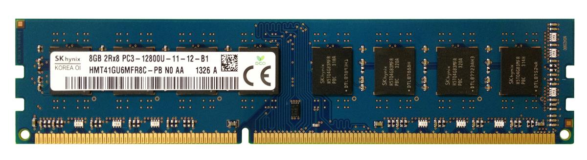 HMT41GU6MFR8C-PBN0-AA Hynix 8GB PC3-12800 DDR3-1600MHz non-ECC Unbuffered CL11 240-Pin (DEFEKT)